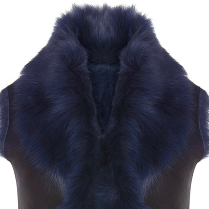 Women's Toscana Sheepskin Long Gilet-Sorocaba