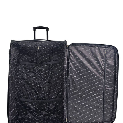 Soft Shell Suitcase Luggage Set Travel Light Carry On Cabin Bag