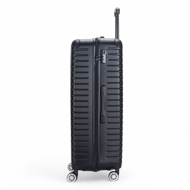 Hard Shell ABS 8 Wheel Luggage Travel Cabin Holiday Bags Suitcase Set