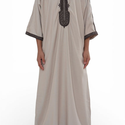 Kids Boys Salmon Burgundy Moroccan Thobe Robe Djellaba Gandoura Eid Jubba- K-HM66