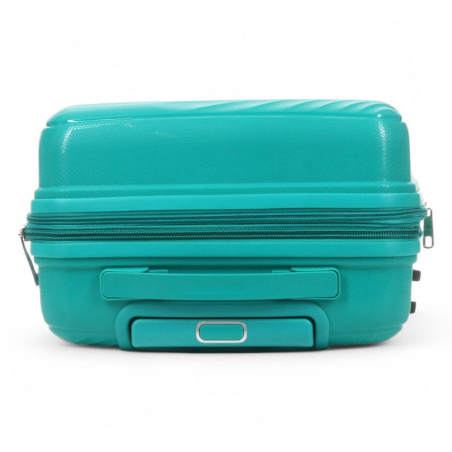 Expandable Hard Shell 8 Wheels Luggage Travel Cabin Suitcase Set