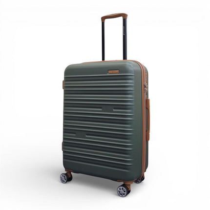 Expandable Hard Shell ABS Suitcase Set 8 Wheel Robust Travel Case Holiday Luggage