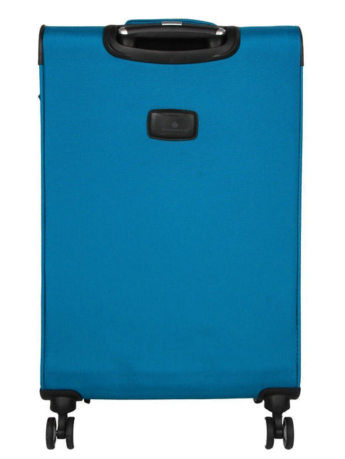 Soft Lightweight Dual 4 Wheel Suitcase Luggage