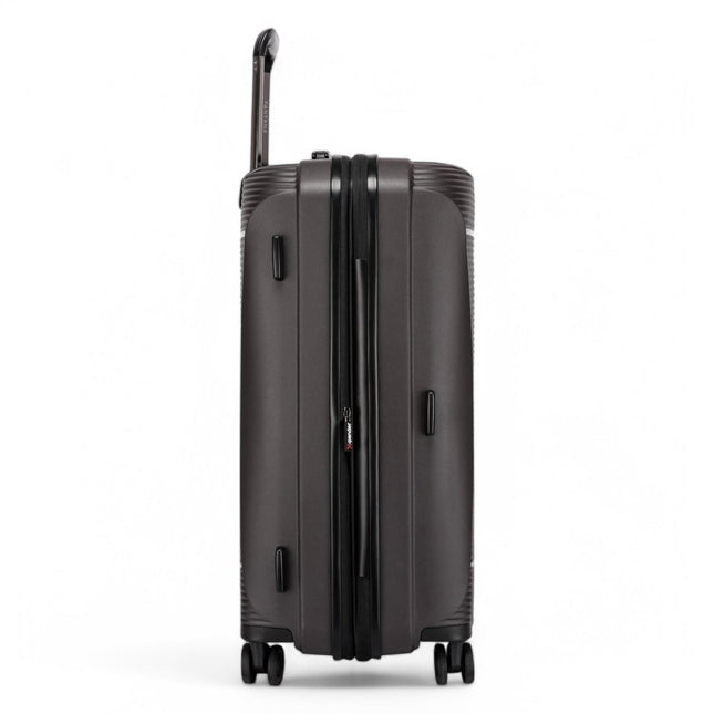 Expandable Hard Shell PP 8 Wheel Luggage Travel Cabin Holiday Bags Suitcase Set