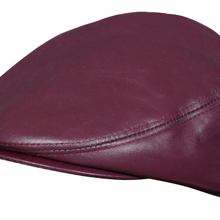 Mens  Flat Hat Leather Peaky Blinders Beret Newsboy Gatsby Golf Cabbie Cap