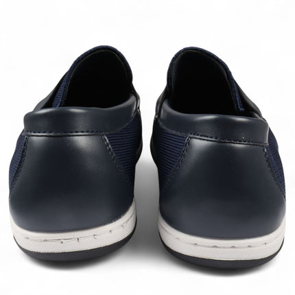 Men’s Navy Breathable Loafers Lightweight Slip-On