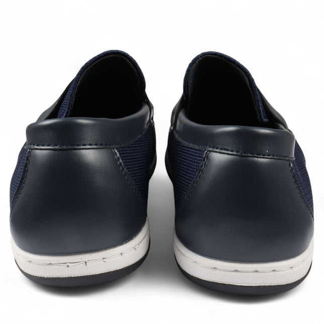 Men’s Navy Breathable Loafers Lightweight Slip-On
