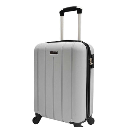 Robust Hard shell Cabin Suitcase 4 Wheel Lightweight Luggage