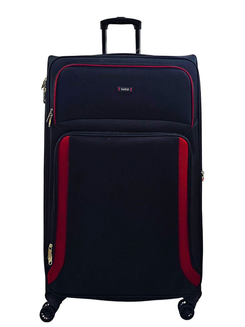 Soft Shell Suitcase Luggage Set Travel Light Carry On Cabin Bag