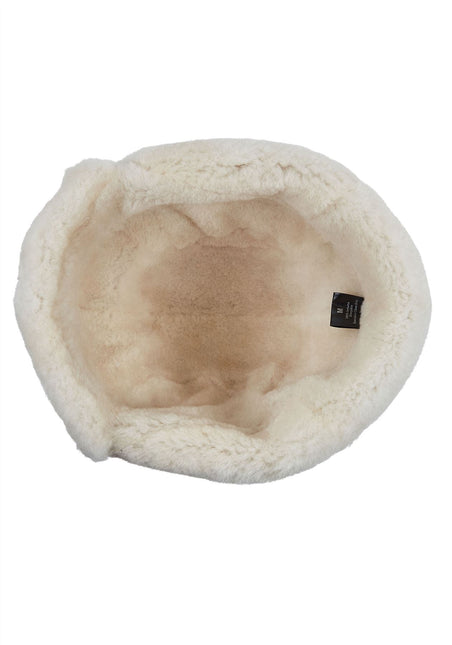 Mens Tan RAF Aviator Suede Sheepskin B-55 Trapper Hat Winter Warm Leather Navigator Hat