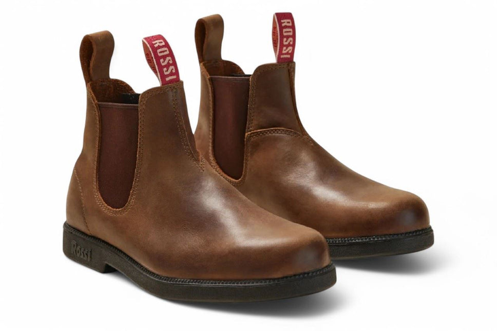 Rossi 607 Booma Tan Leather Chelsea Boot
