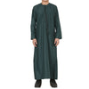 Boy's Kids Olive Green Thobe Emirati Jubba Islamic Clothing Kaftan Eid String Tassel