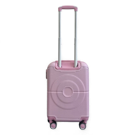 Robust ABS Hard Shell 8 Wheels Luggage Travel Holiday Cabin Suitcase Set