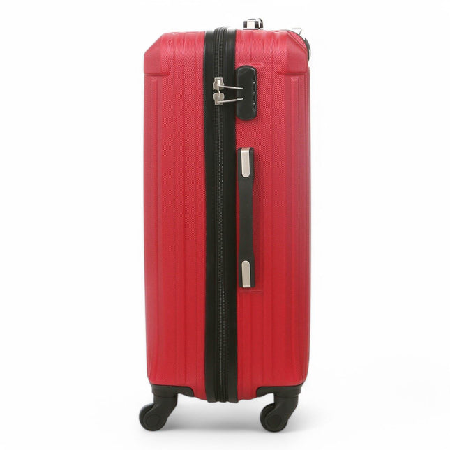 Hard Shell ABS 4 Wheels Luggage Travel Cabin Suitcase Set