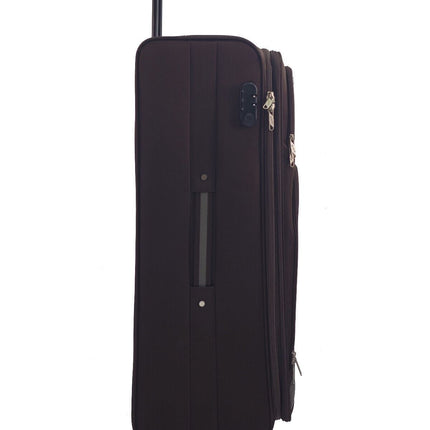 Soft Shell Suitcase Luggage Set Travel Light Carry On Cabin Bag