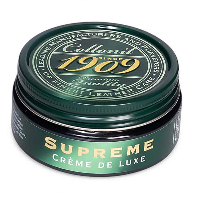 Collonil 1909 Black Supreme Crème de Luxe 100 ml Leather Conditioner Polish