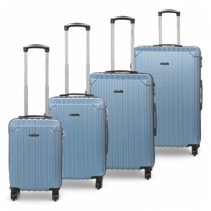 Hard Shell ABS 4 Wheels Luggage Travel Cabin Suitcase Set