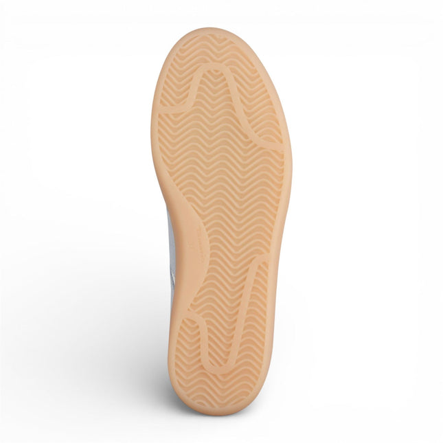 Tamaris Women's Blue White Leather Trainers Sneaker Shoes