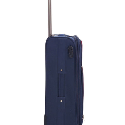 Soft 3 pcs Luggage Suitcase Set Cabin Light Travel Bags