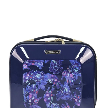Hard Shell Flower Print Suitcase Luggage Set