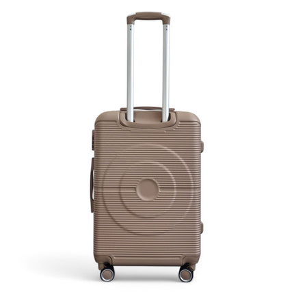 Robust ABS Hard Shell 8 Wheels Luggage Travel Holiday Cabin Suitcase Set