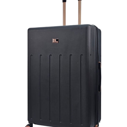 Lightweight Black Hard Shell ABS Suitcase Set Luggage Travel Cabin Case Bags