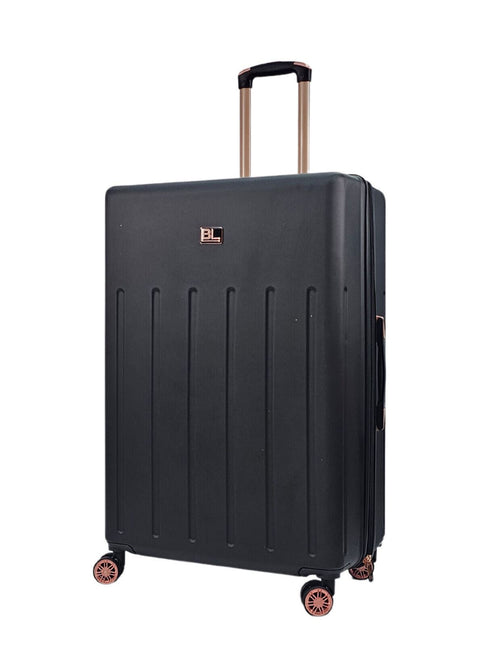 Lightweight Black Hard Shell ABS Suitcase Set Luggage Travel Cabin Case Bags