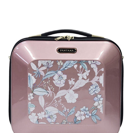 Hard Shell Flower Print Suitcase Luggage Set