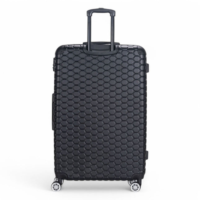 Hard Shell ABS 8 Wheel Luggage Travel Cabin Holiday Bags Suitcase Set