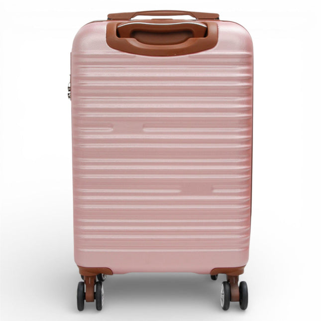 Expandable Hard Shell ABS Suitcase Set 8 Wheel Robust Travel Case Holiday Luggage