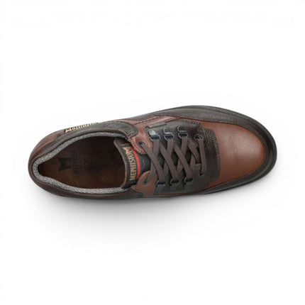 Mephisto Men's Leather Chestnut Brown Walking Shoes - Barracuda MT 742