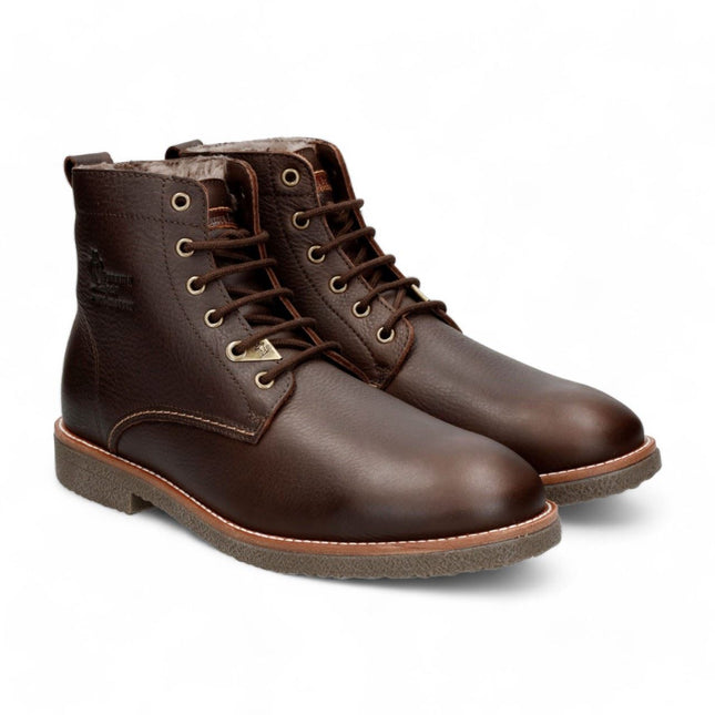 Panama Jacks Men's Brown Leather Glasgow Igloo C1 Classic Ankle Boots