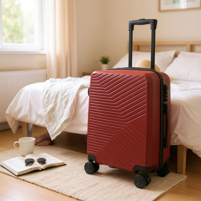 Hard Shell Cabin  48 x 37 x 20 cm Luggage Suitcase Suitable for Easyjet, Ryanair