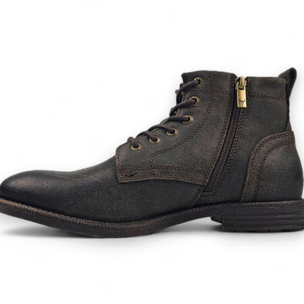 Windsorsmith Mens Brown Leather Casual Chukka Ankle Desert Boots - Sebastien