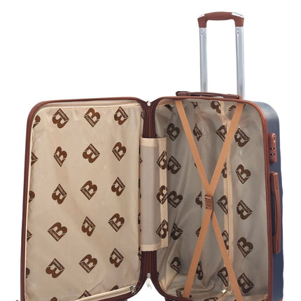 Grey Hard Shell Cabin Suitcase 50 x 31 x 25 cm Luggage