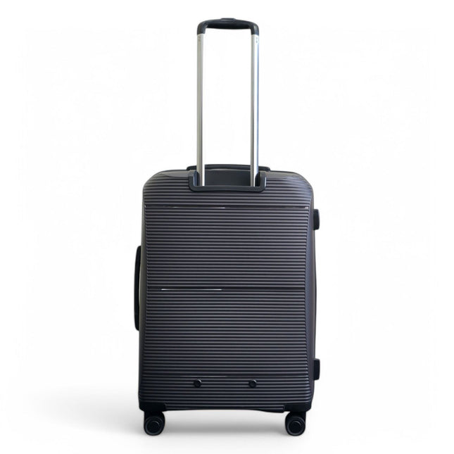 Expandable Hard Shell PP 8 Wheel Luggage Travel Cabin Holiday Bags Suitcase Set