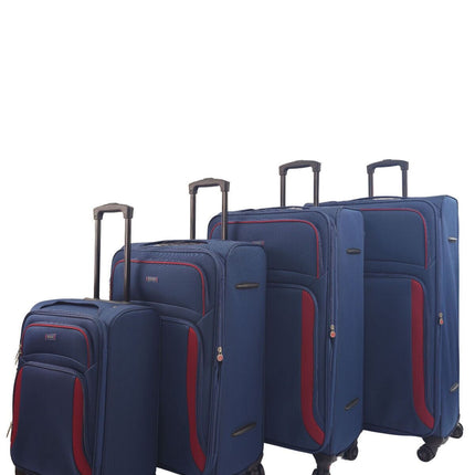 Soft Shell Suitcase Luggage Set Travel Light Carry On Cabin Bag