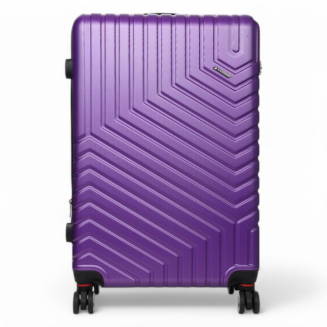 Expandable Hard Shell 8 Wheels Luggage Travel Cabin Bags Suitcase Set