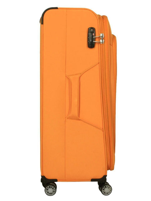 Soft Lightweight Dual 4 Wheel Suitcase Luggage