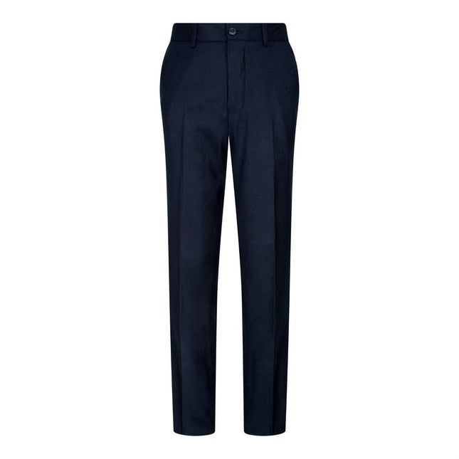 Boys 5 Piece Navy Blue Classic Suit