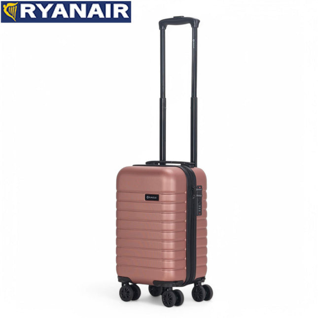 ABS Hardshell Underseat Cabin Suitcase 45 x 25 x 20 cm Luggage Suitable for Rynair
