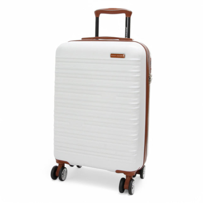 Hard Shell Cabin 55 x 36 x 20 cm ABS Suitcase Luggage Suitable for Easyjet, Ryanair