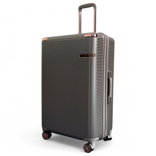 Expandable Hard Shell 8 Wheels Luggage Travel Cabin Suitcase Set
