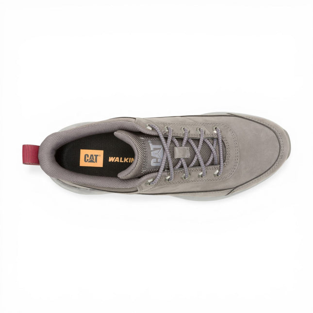 CAT (Caterpillar) Dark Grey Leather Trainer Shoes - Surge Hiker