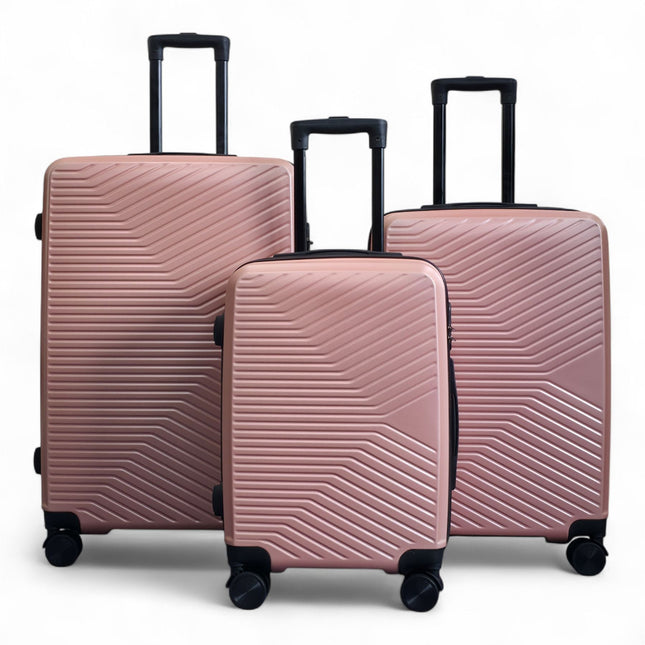 Hardshell Suitcase Set Robust 8 Wheel Cabin Luggage Case Bag