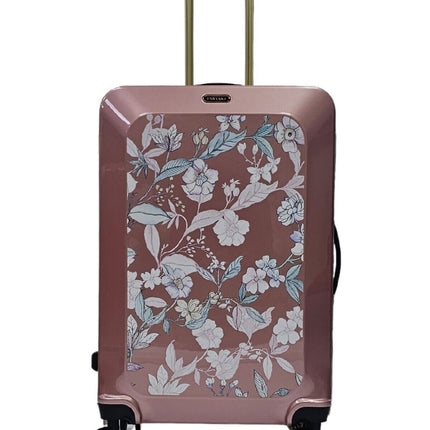 Hard Shell Flower Print Suitcase Luggage Set