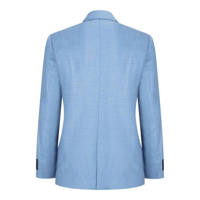 Boys 3 Piece Light Blue Classic Retro Suit