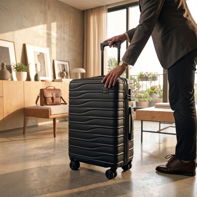 Hard Shell Cabin  56 x 36 x 23 cm Luggage Suitcase Suitable for Easyjet, Ryanair