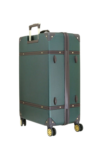 Vintage Hard Shell  Luggage Trunk Suitcase Set