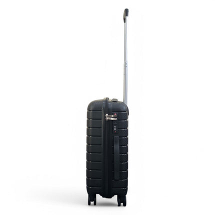 Hard Shell PP Dual 4 Wheels Luggage Travel Cabin Holiday Suitcase Set
